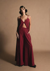 Blusón Miss Late Borgoña