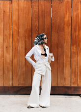 Pantalón Bota Ancha Arena + Sobre Puesto Capuchino Arena