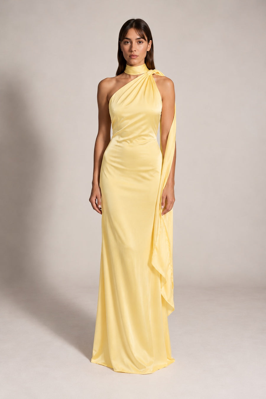 Vestido Maid Of Honor Amarillo, foto 1