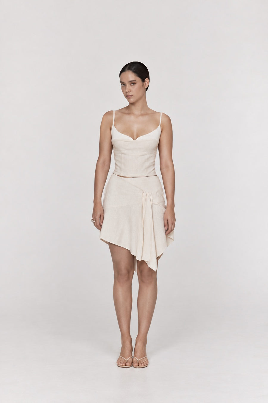 Blusa María La del Barrio Arena/Ivory, foto 1