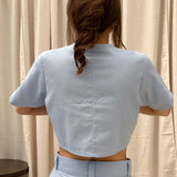 Blusa Safari Celeste