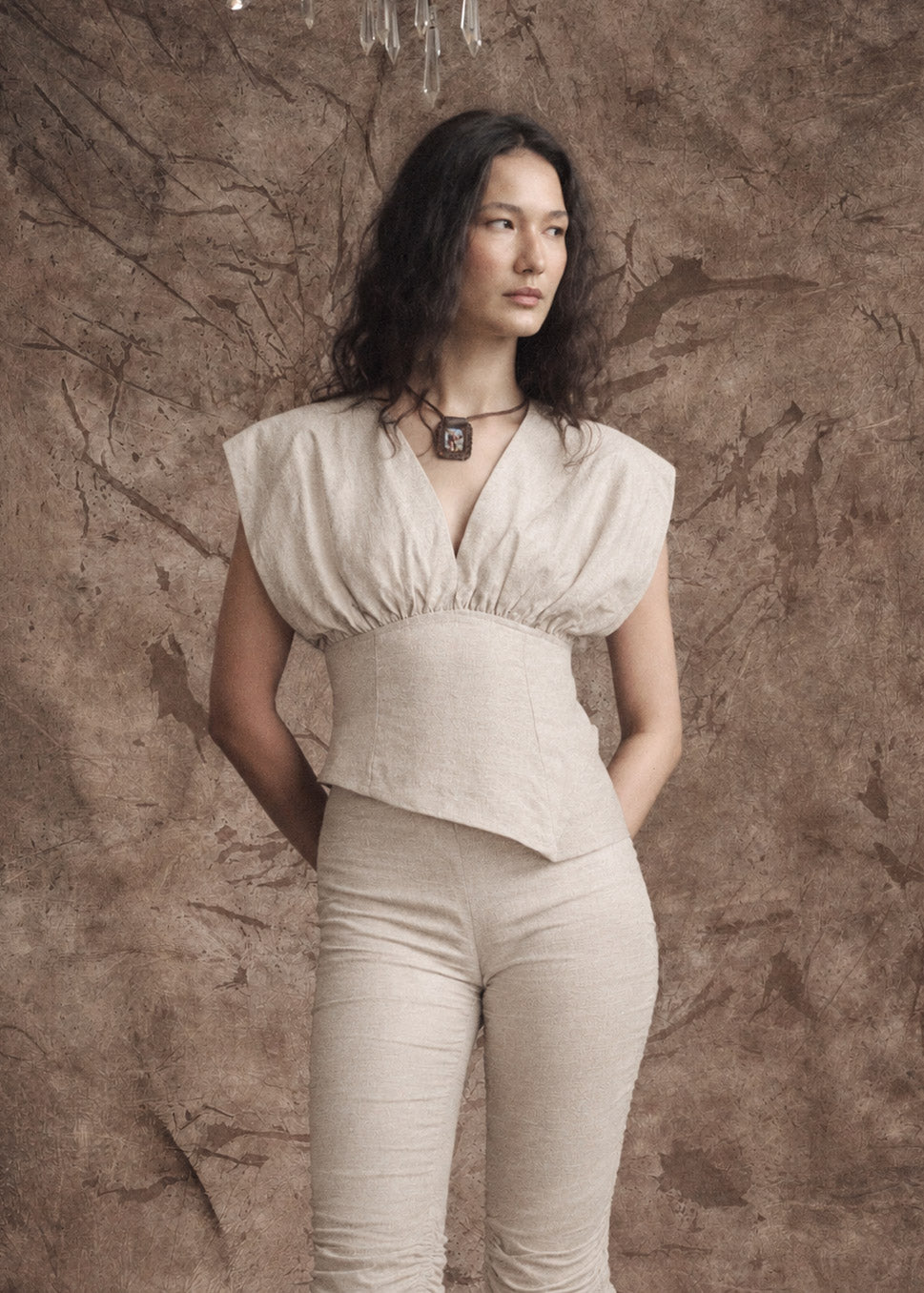 Blusa La Amante Arena