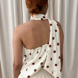 Blusa Thalia Muestra Puntos Arena