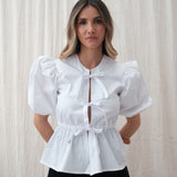 Blusa Cigarras Blanco