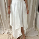 Falda Main Drama Ivory - Muestra