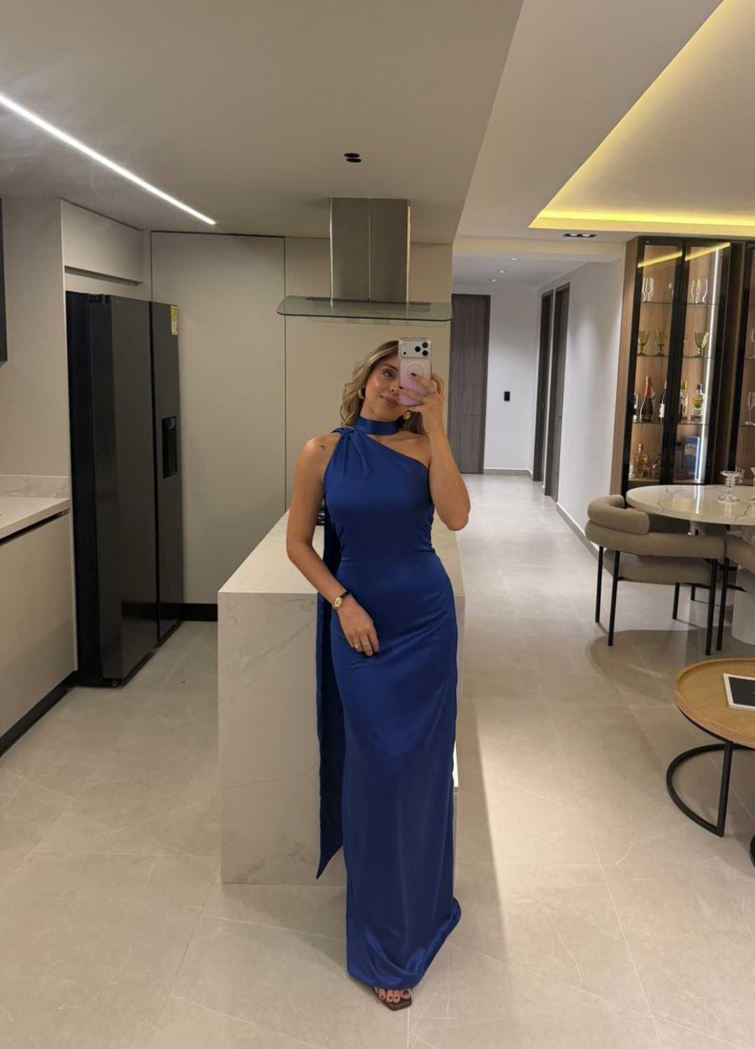 Vestido Juana Azul