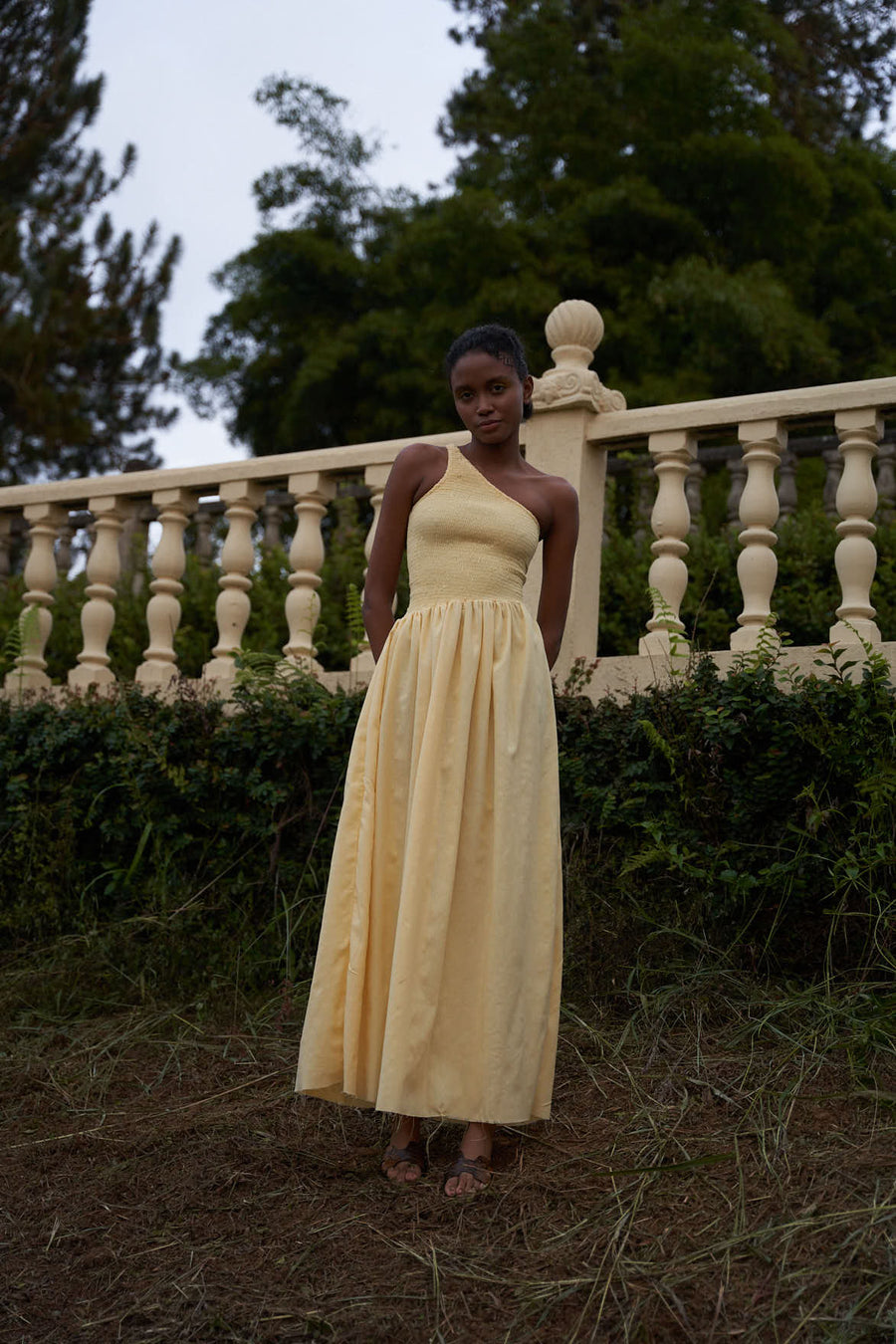 Vestido Lienzo Amarillo, foto 2
