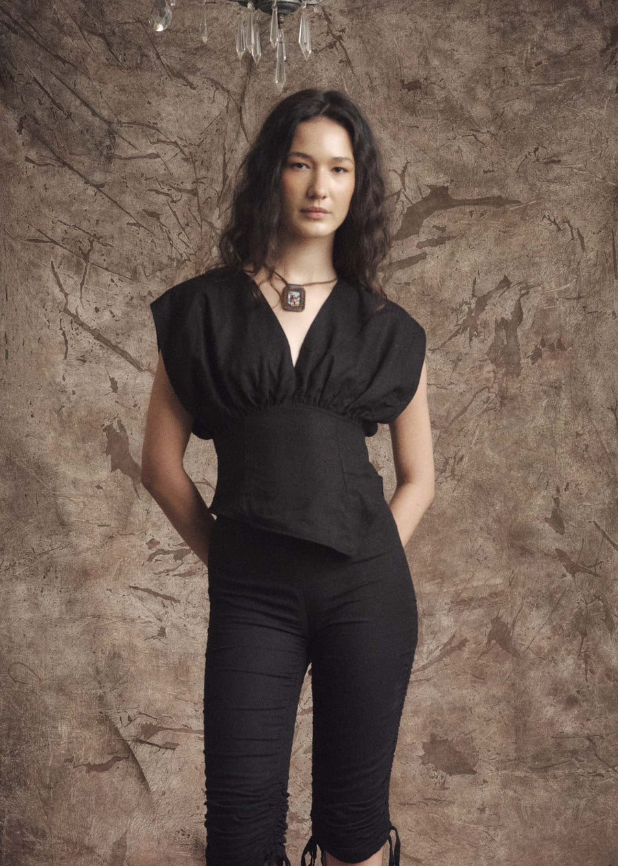 Blusa La Amante Negro, foto 2