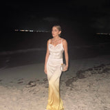 Vestido Costa Mujeres Amarillo (MUESTRA)