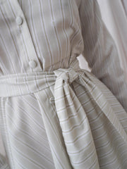 Vestido Trevi  Rayas Verde