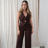 Chaleco Latino Vest Cocoa