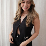 Chaleco Latino Vest Negro