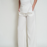 Pantalón Bota Ancha Ivory