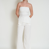 Pantalón Bota Ancha Ivory