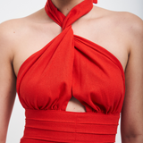 Vestido Lola Rojo Muestra