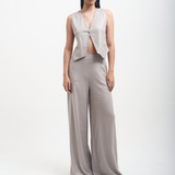 Pantalon Julia Plateado