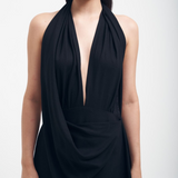 Vestido Maxi Torbellino Negro