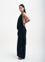 Vestido Maxi Torbellino Negro