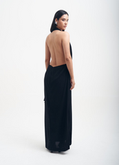 Vestido Maxi Torbellino Negro