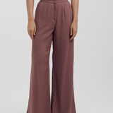 Pantalón Bota Ancha Café