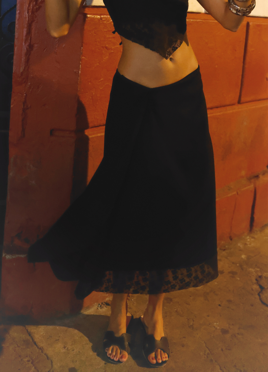 Falda Tulum Negro, foto 3