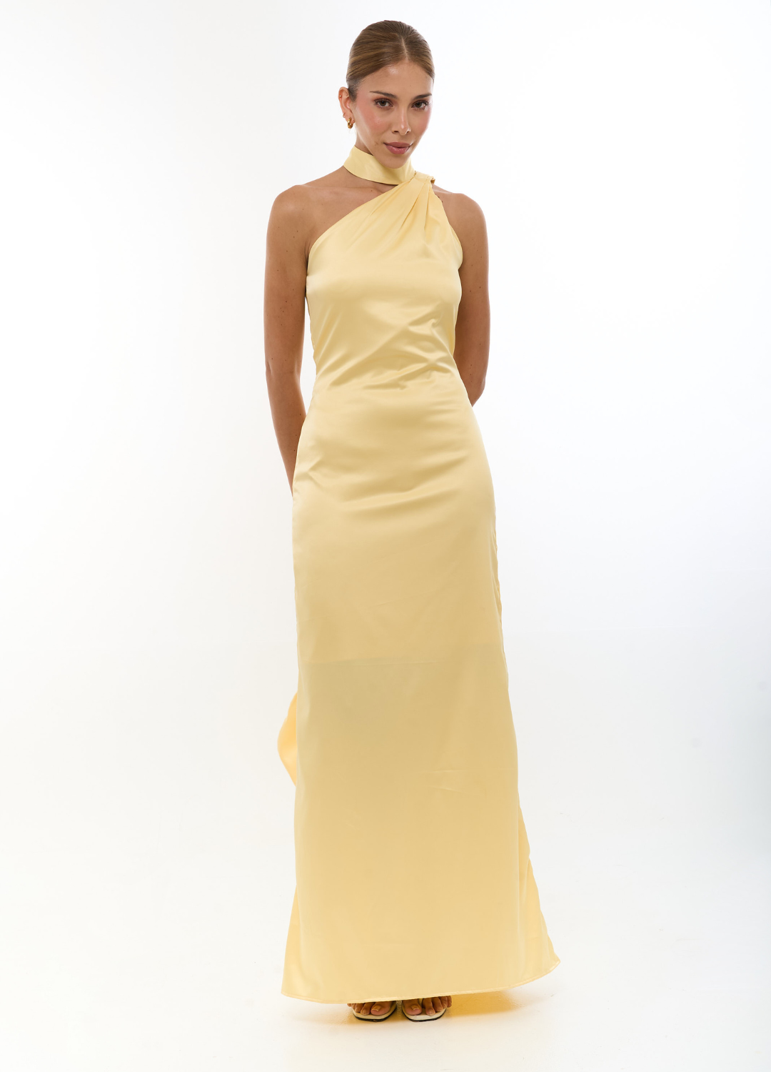 Vestido Maid Of Honor Amarillo