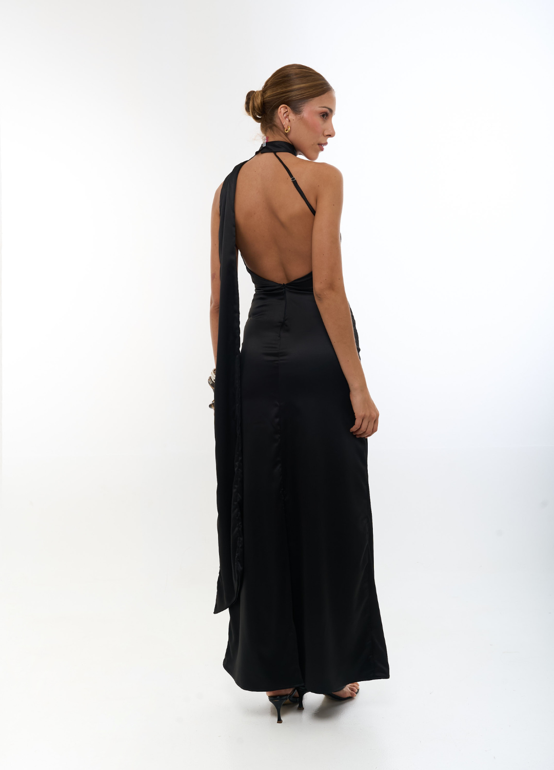 Vestido Maid Of Honor Negro