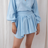 Falda Celia Celeste