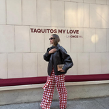 Pantalón Fonda Rojo + Sobrepuesto Fonda Rojo