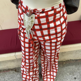 Pantalón Fonda Rojo + Sobrepuesto Fonda Rojo