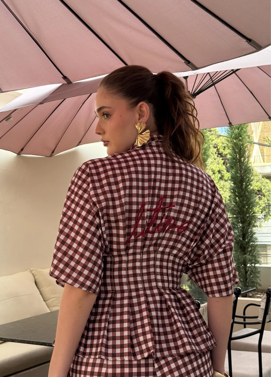 Camisera Gaviota Borgoña, foto 3