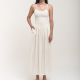 Vestido Cafetal Ivory