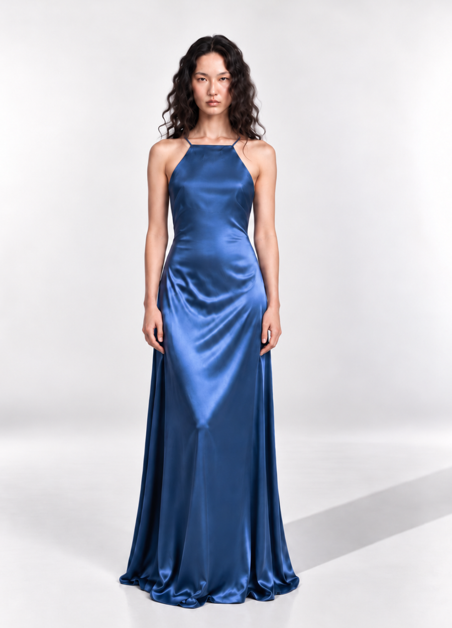 Vestido Adele Azul Sin Capa, foto 1