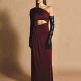 Vestido Maria  Borgoña