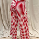 Pantalón Cuadros Rojos Muestra