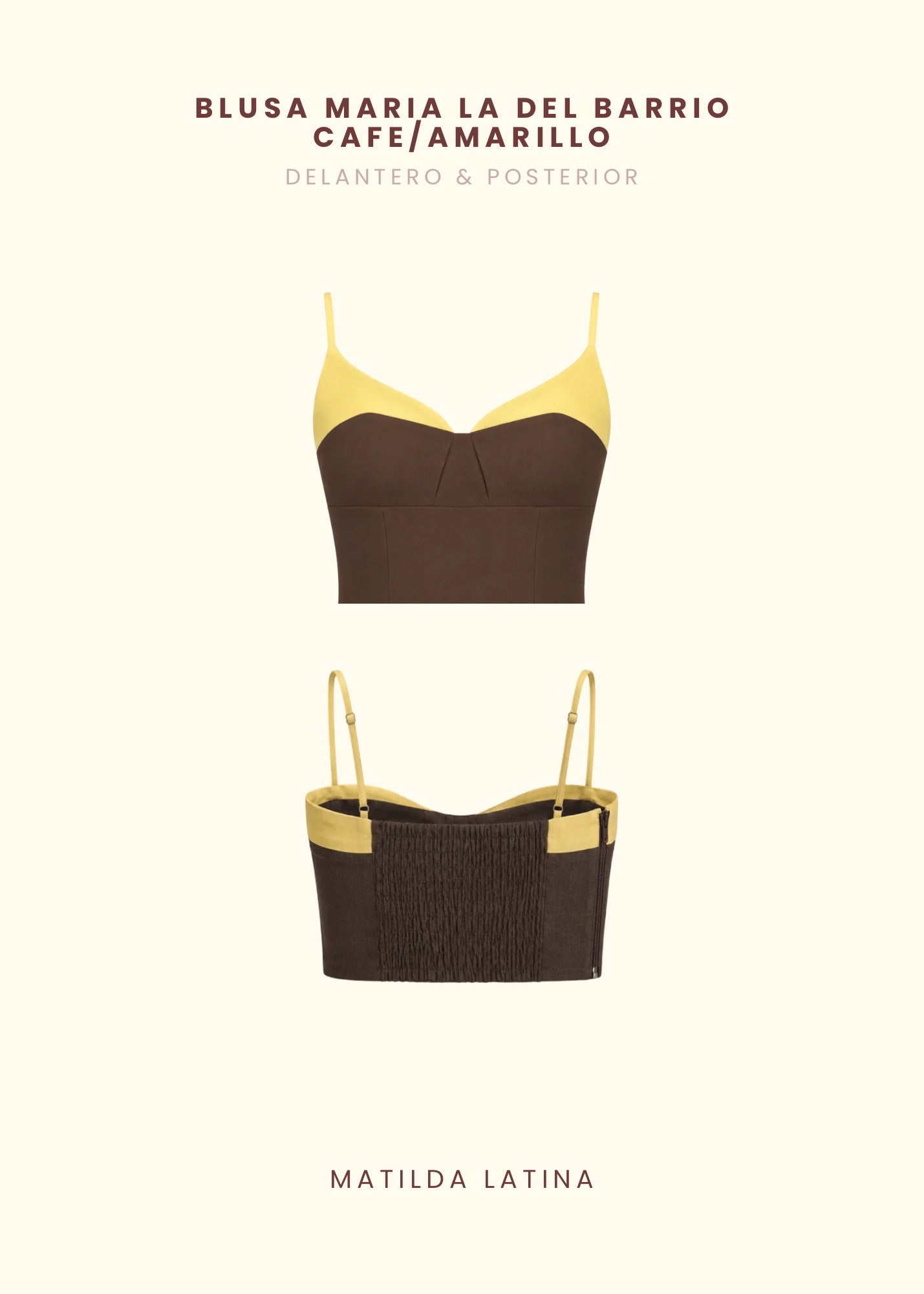 Blusa María La del Barrio