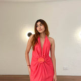 Vestido Teresa Degradé Rosa