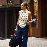 Blusa Paulina Puntos Arena