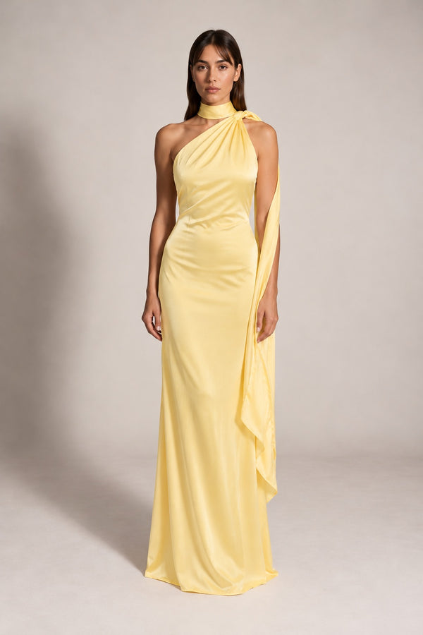 Vestido Maid Of Honor Amarillo